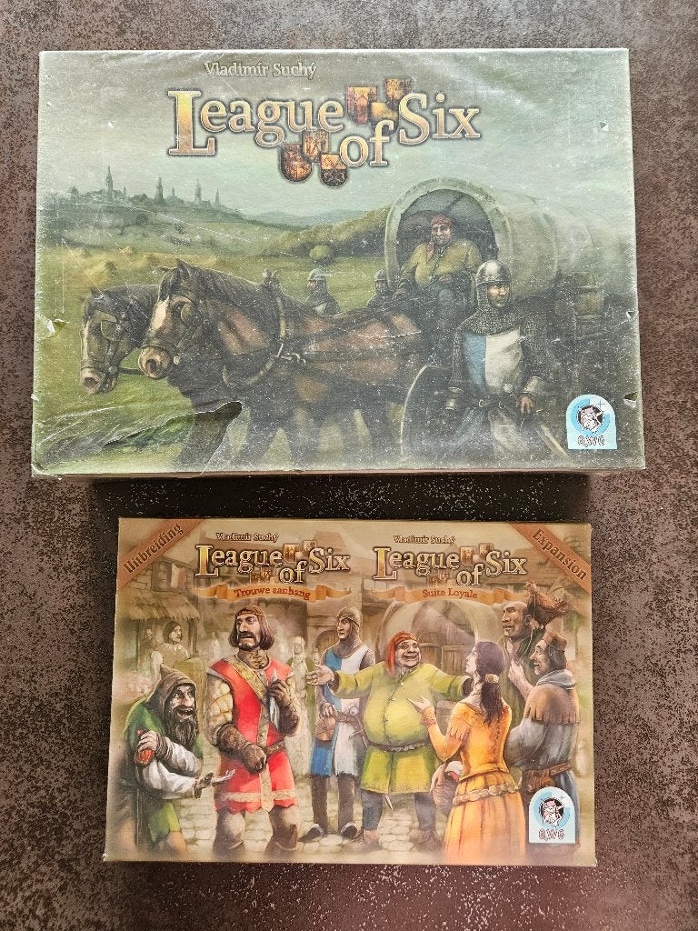 A League of Six + uitbreiding Trouwe Aanhang, Ophalen of Verzenden, Nieuw