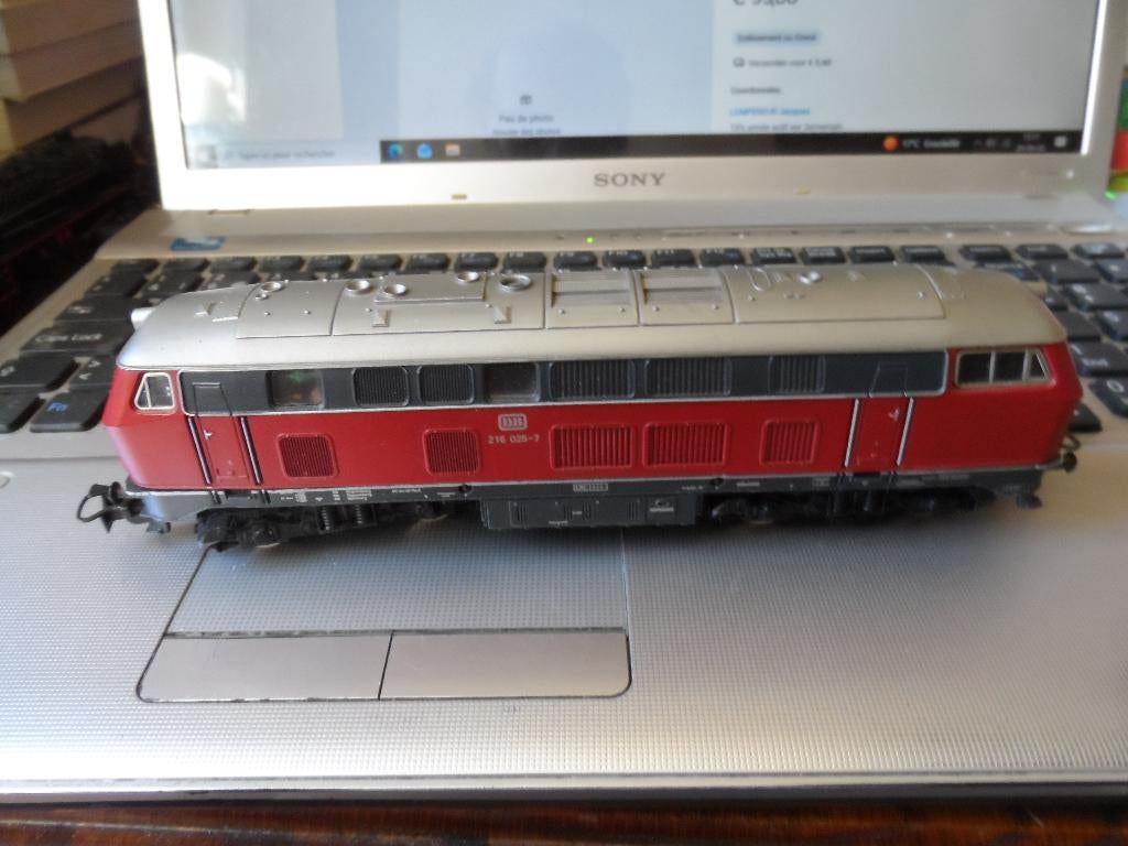 MARKLIN HO 3057 Digital (Lenz V2) adresse: 2161 - En état..., Enlèvement ou Envoi, Comme neuf, Locomotive, Courant continu ou Courant alternatif