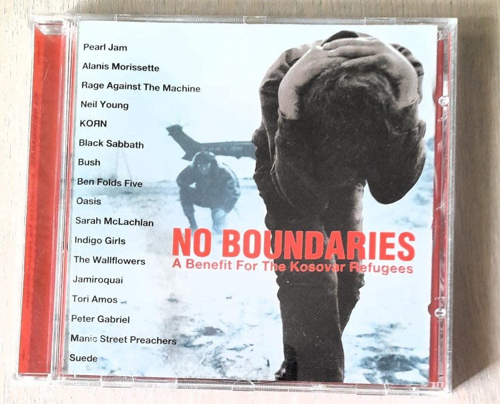 NO BOUNDARIES CD live Pearl Jam Neil Young Oasis Tori Amos, CD & DVD, CD | Rock, Utilisé, Rock alternatif, Compilation, Enlèvement ou Envoi