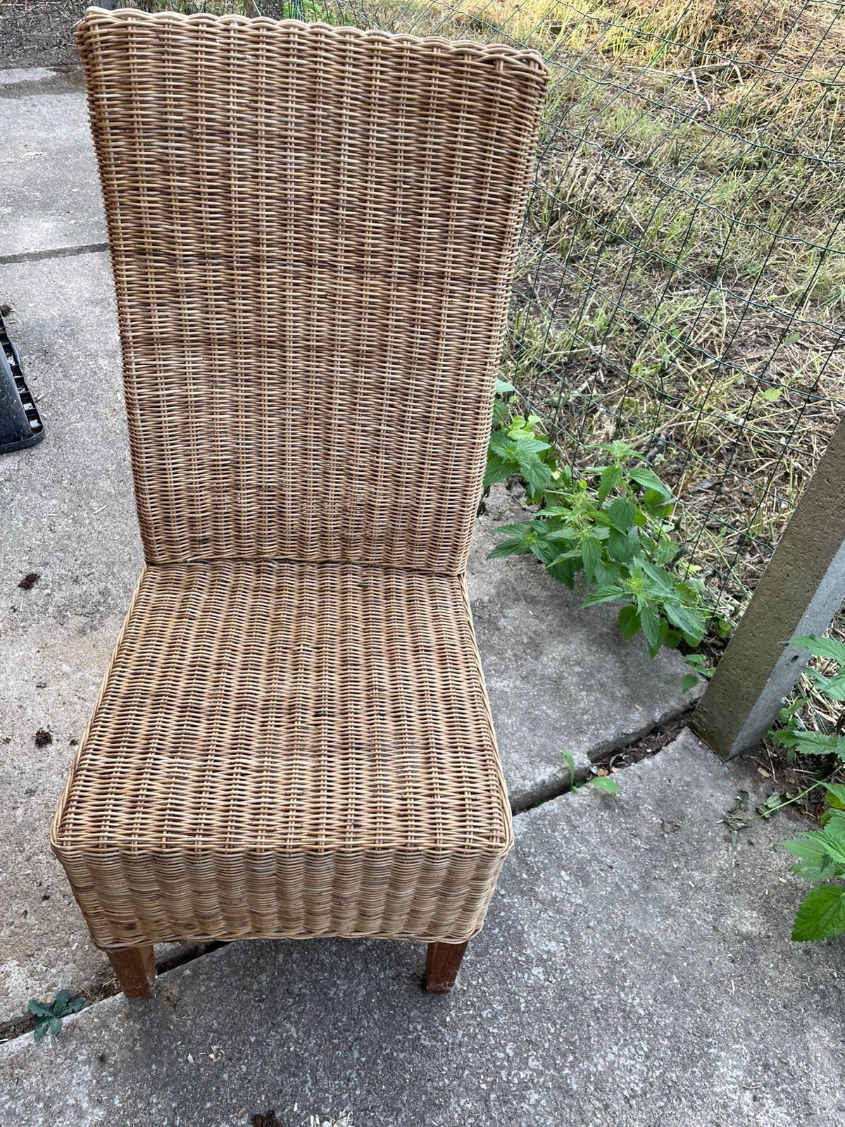 Zeer mooie rieten stoelen, Enlèvement, Comme neuf
