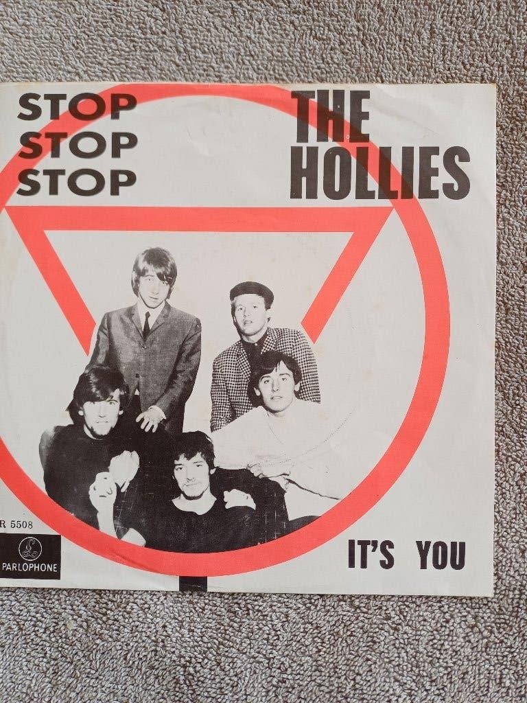 The Hollies – Stop Stop Stop  1966, CD & DVD, Vinyles Singles, Enlèvement ou Envoi, Comme neuf, Pop, Autres types