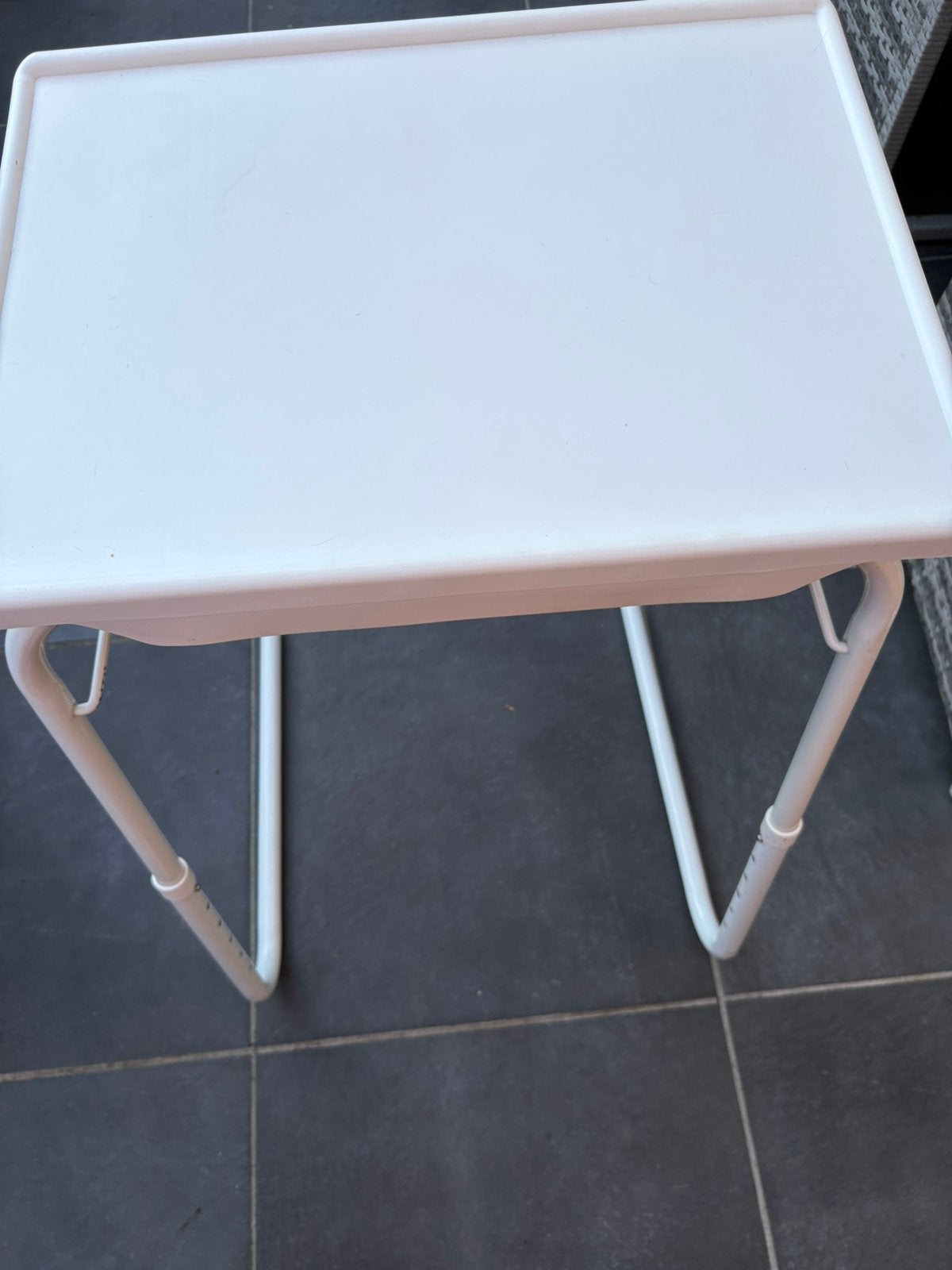 Table plateau réglable et démontable, Caravanes & Camping, Enlèvement, Utilisé, Autre