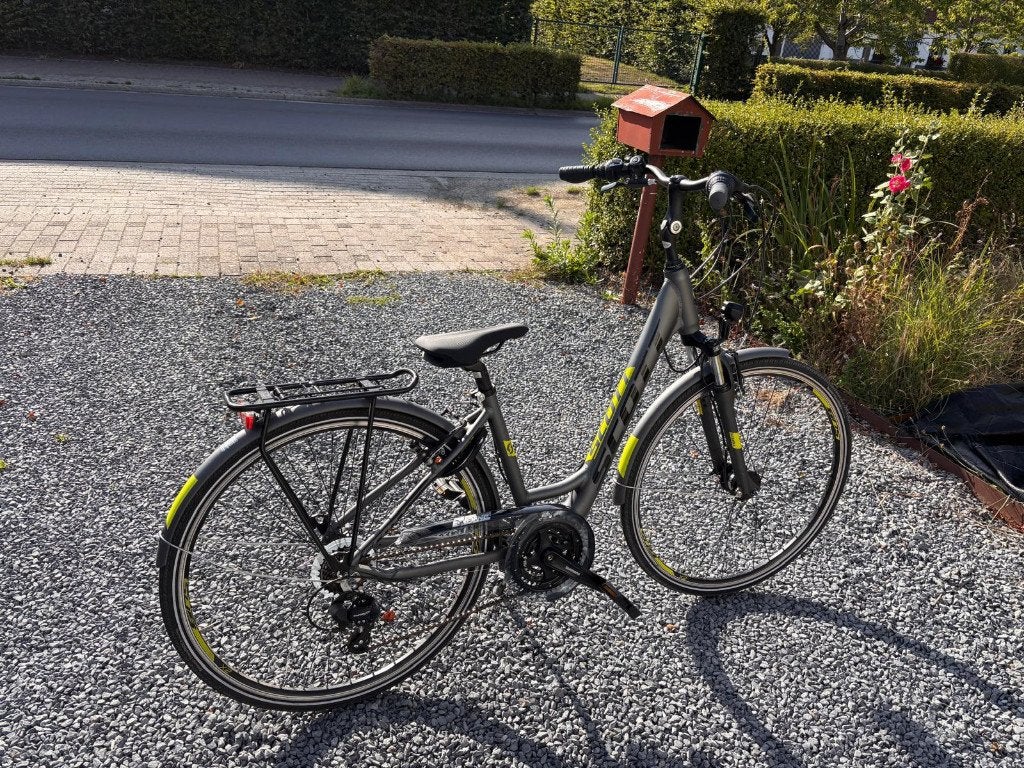 Damesfiets Scott Sub comfort 20, Autres marques, Vitesses, Frein sur jante, Moins de 47 cm