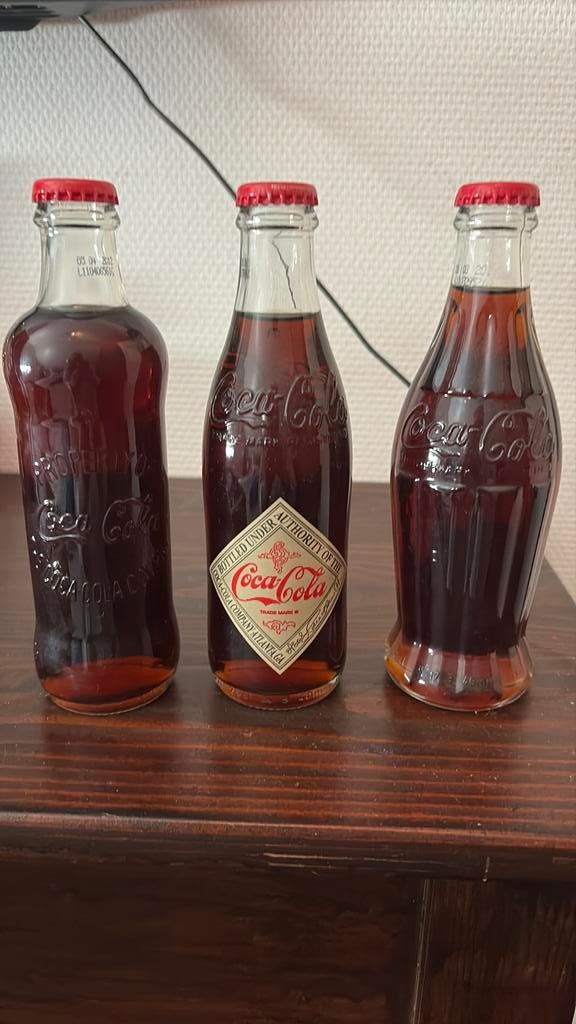 Coca cola flesjes, Verzamelen, Ophalen, Zo goed als nieuw, Flesje(s)