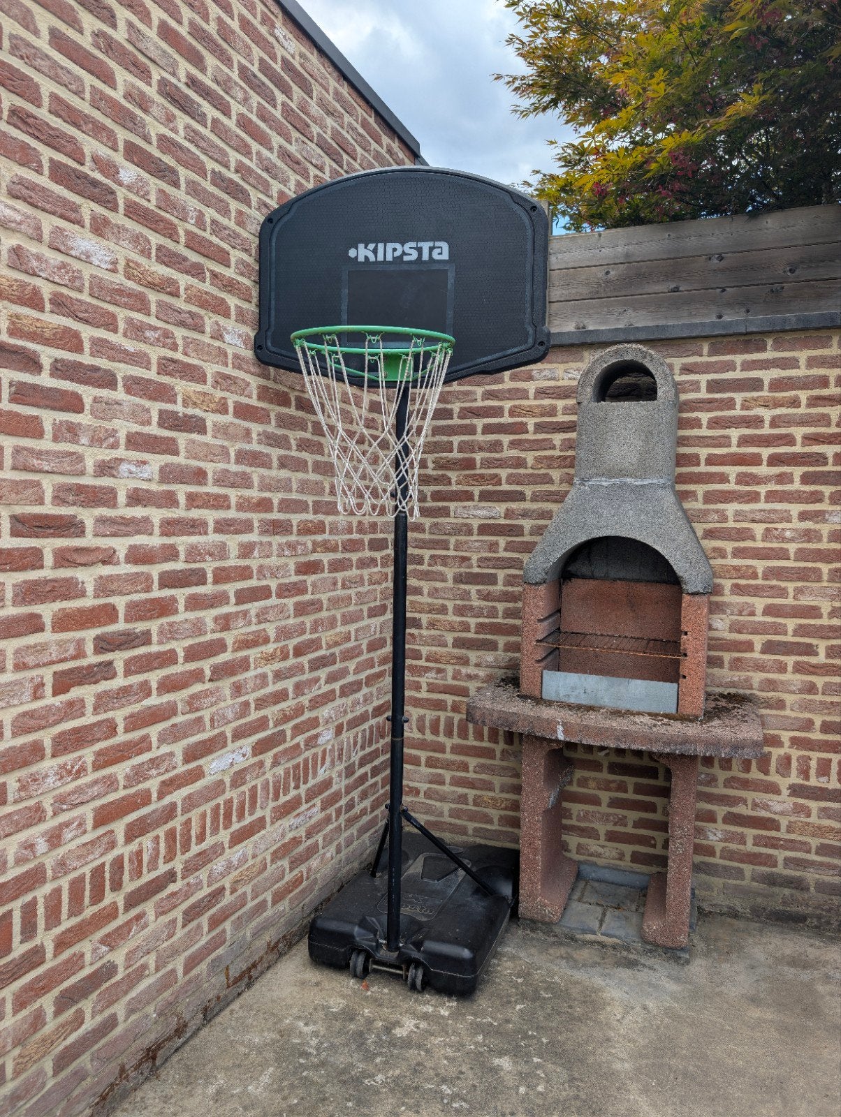 Basketbal ring in hoogte verstelbaar, Ophalen
