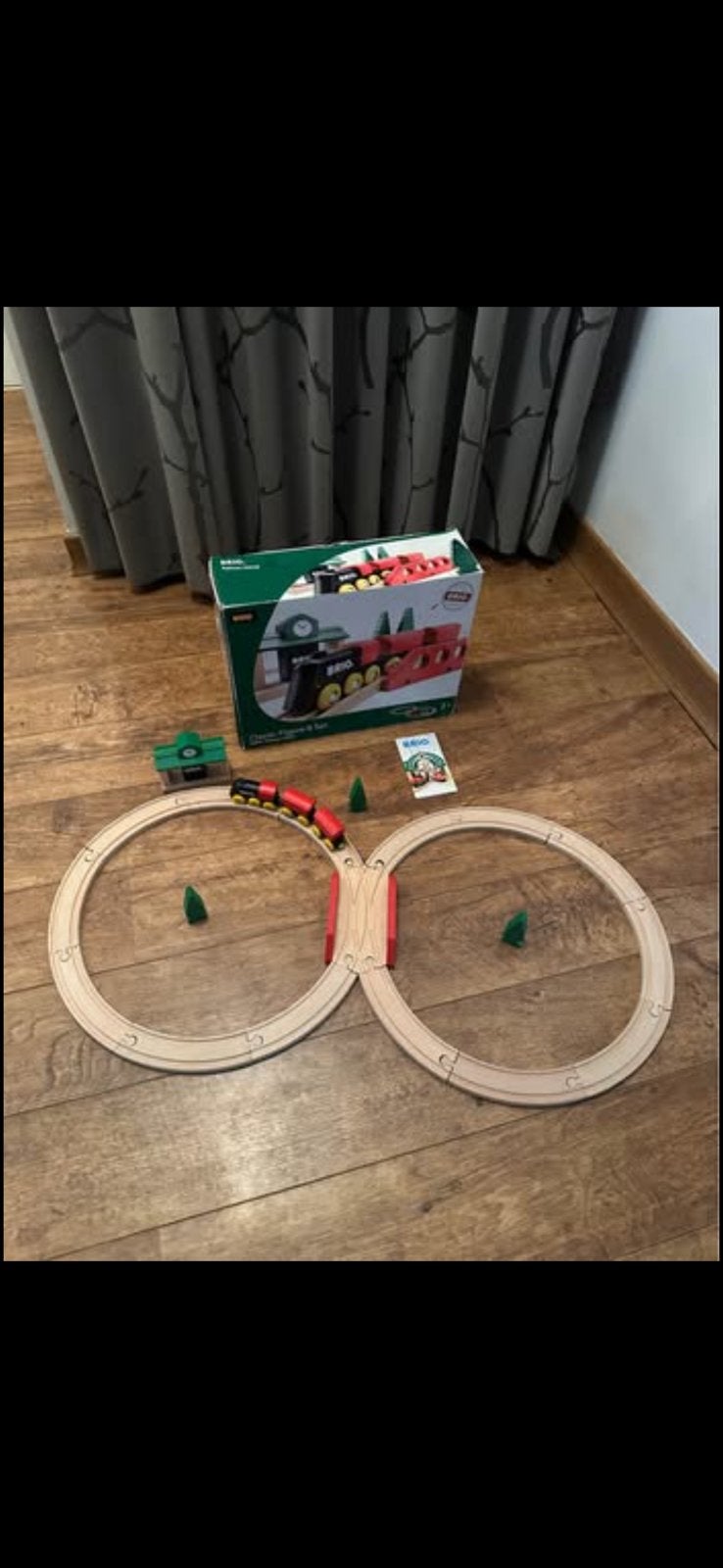 brio railway33028 trein set hout speelgoed incl doos, Ophalen, Zo goed als nieuw