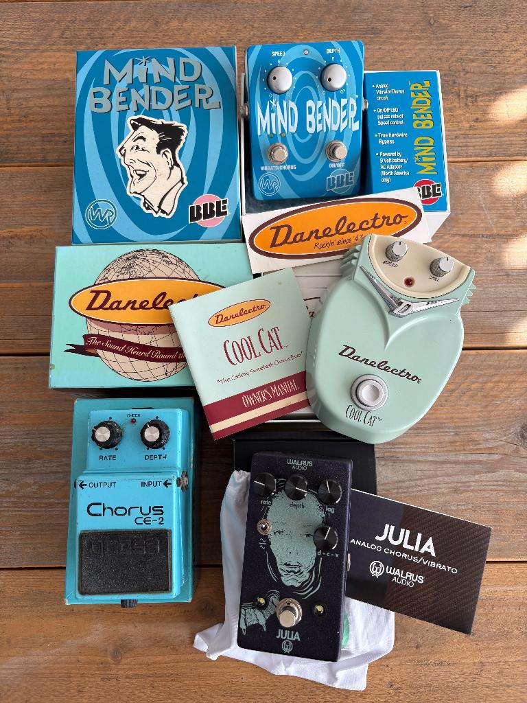 High-end pedals – Boss MIJ, MXR, Red Witch – topstaat, Muziek en Instrumenten, Ophalen of Verzenden, Gebruikt, Chorus