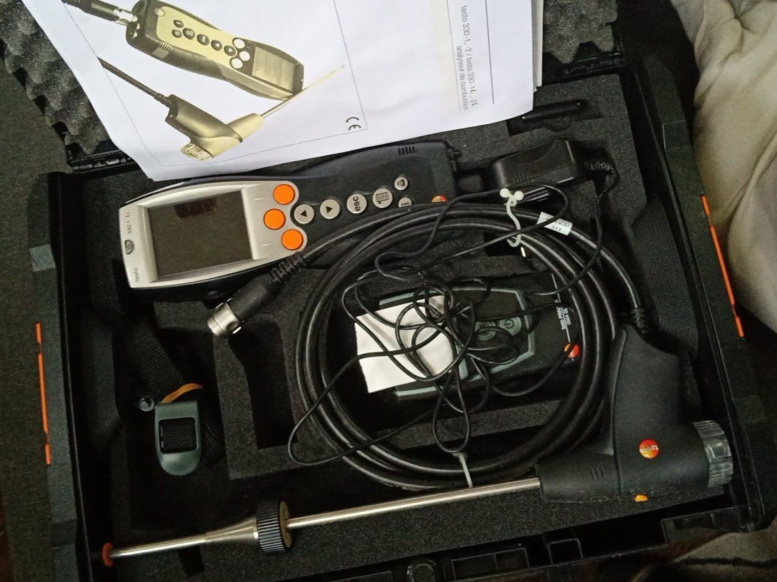 testo 330 1ll, Ophalen