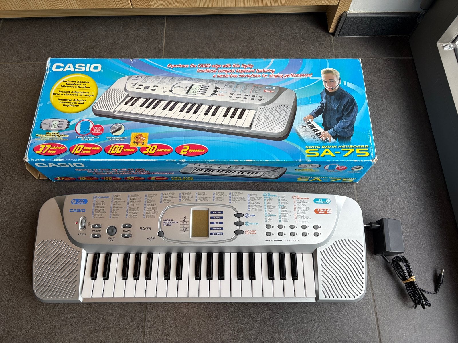Casio SA-75 synthetizer, Musique & Instruments, Enlèvement, Utilisé, Autres nombres, Casio