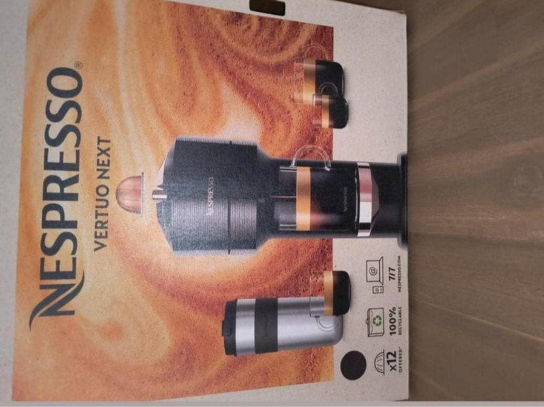 Nespresso Vertuo Next compleet nieuw toestel., Ophalen, Espresso apparaat, Nieuw, 4 tot 10 kopjes