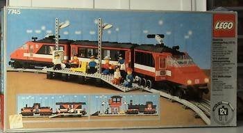 Lego:High-Speed City Express Passenger Train 7745, Gebruikt, Lego, Ophalen of Verzenden, LEGOLAND