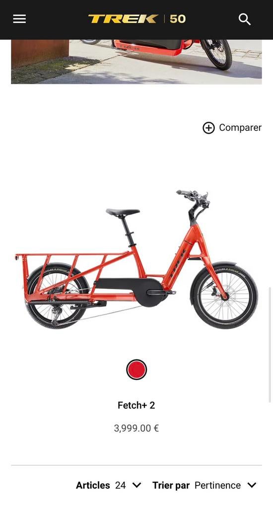Vélo TREK fetch 2+, Fietsen en Brommers, Ophalen, Nieuw