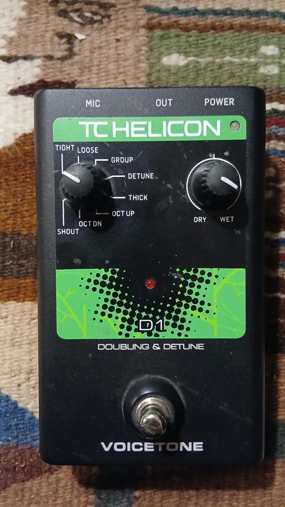 TC Helicon voicetone D1, Muziek en Instrumenten, Effecten, Ophalen of Verzenden