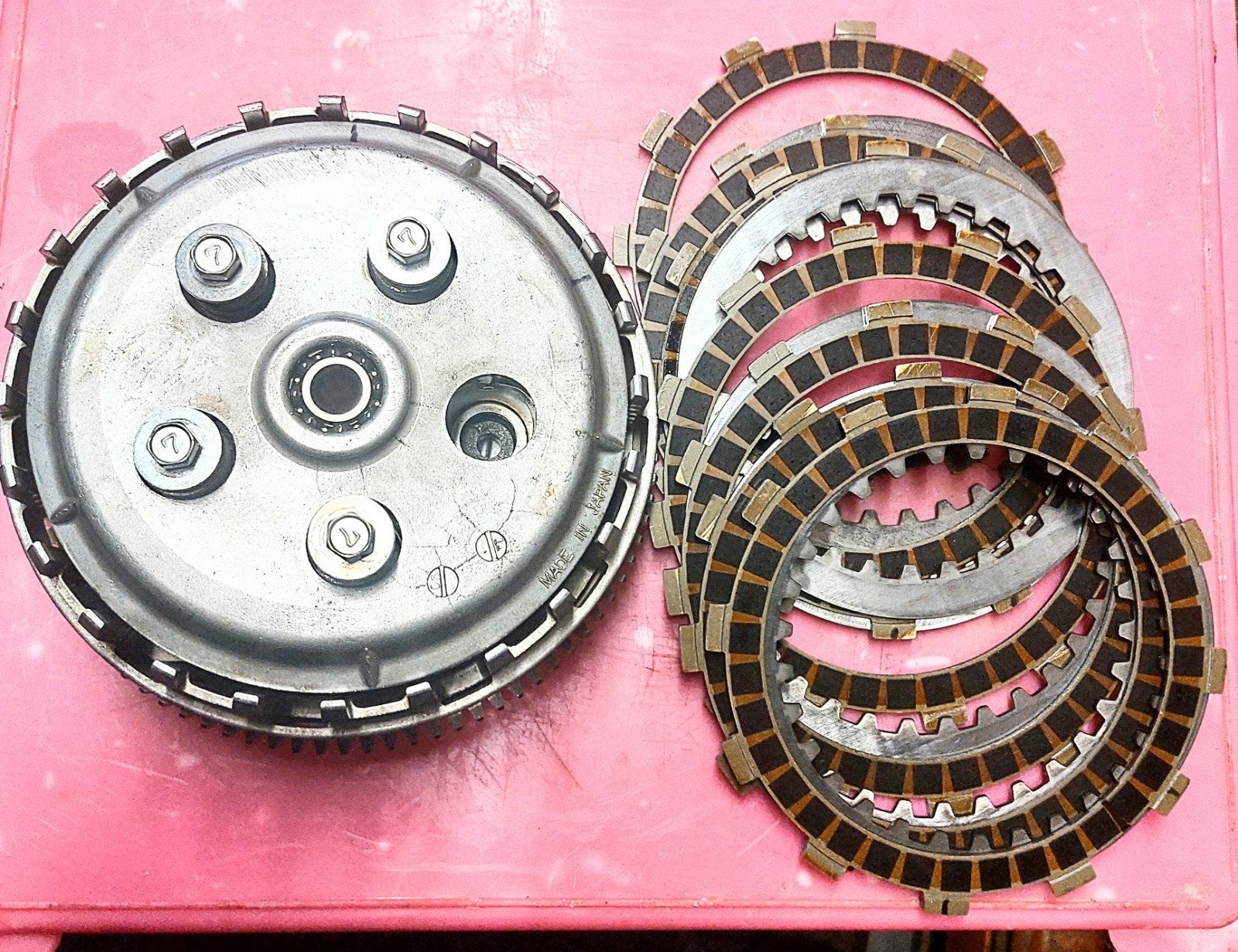 Embrayage complet de Kawasaki 650 Versys, Enlèvement