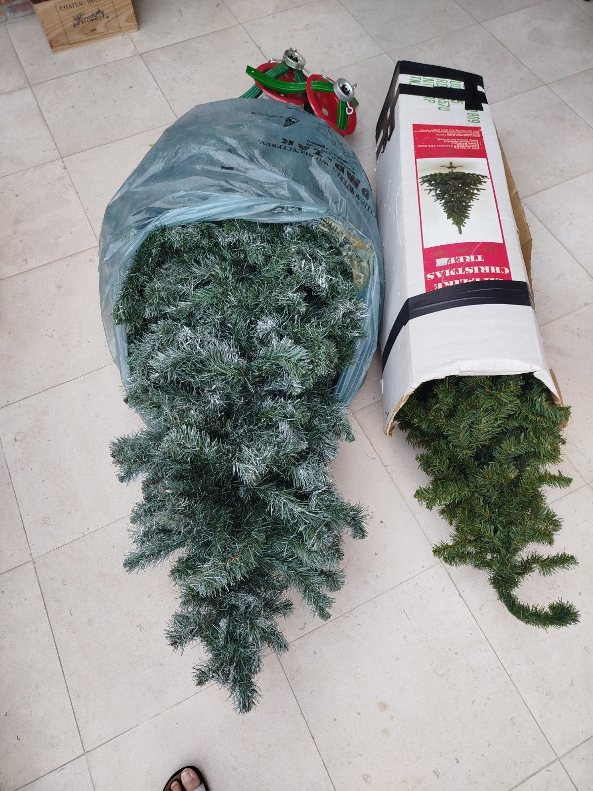 kerstbomen, Diversen, Ophalen