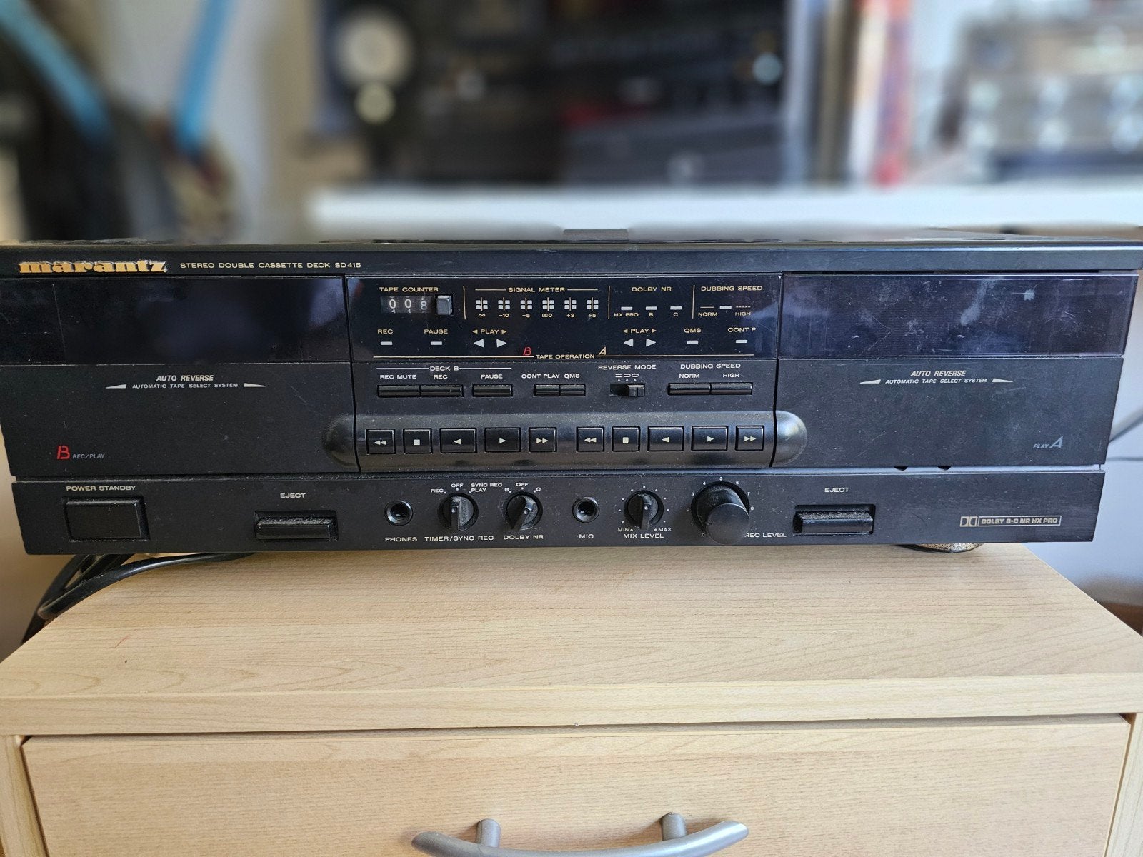 Marantz Dubbel Cassette Deck, Audio, Tv en Foto, Ophalen, Dubbel, Marantz