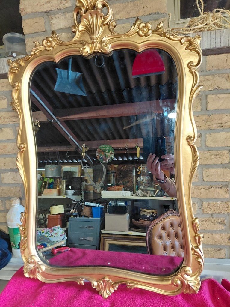 Franse spiegel (antiek), Antiek en Kunst, Ophalen of Verzenden