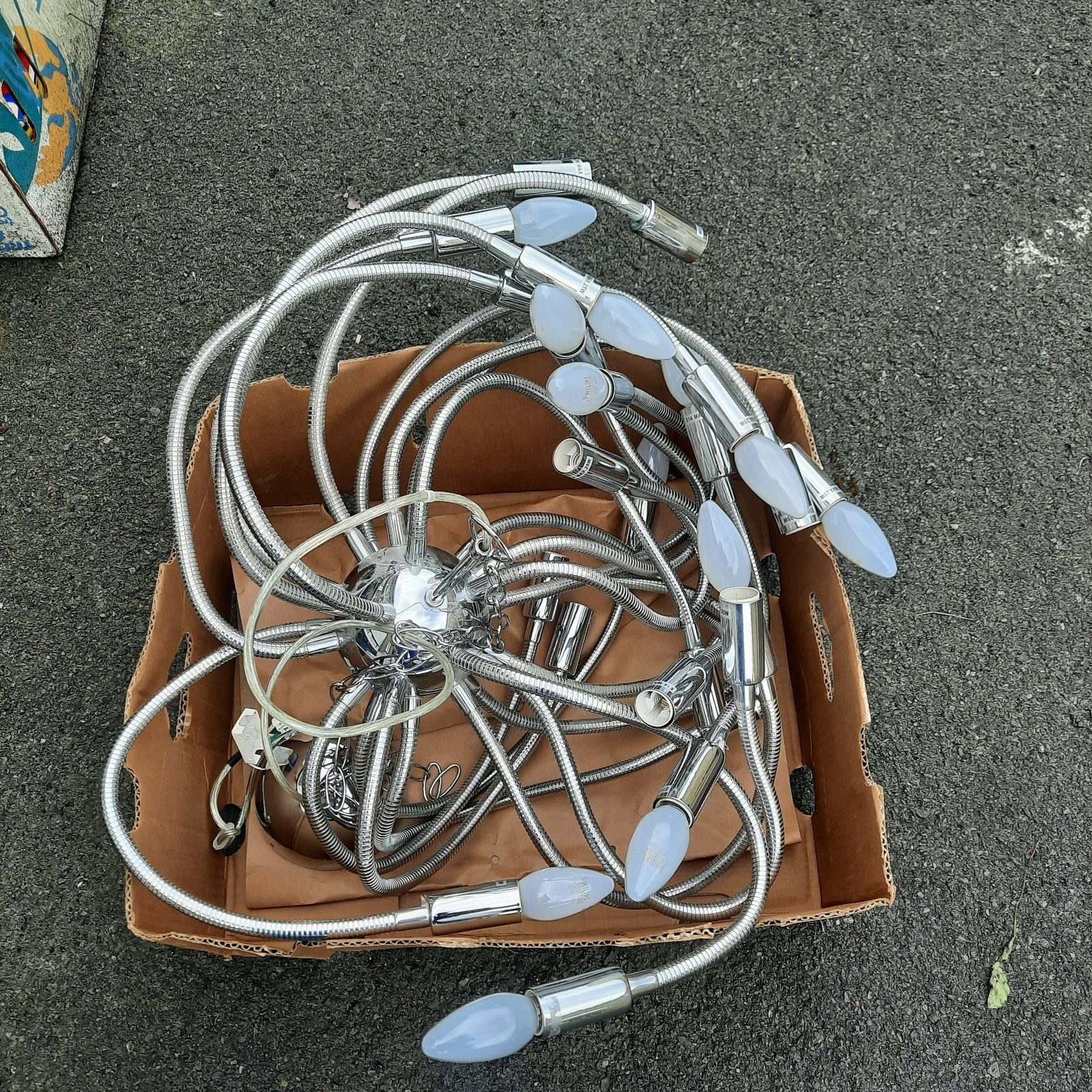 Écoutez Harco Loor, une lampe araignée design à 24 branches., Autres marques, Comme neuf, Métal, E14 (petit)