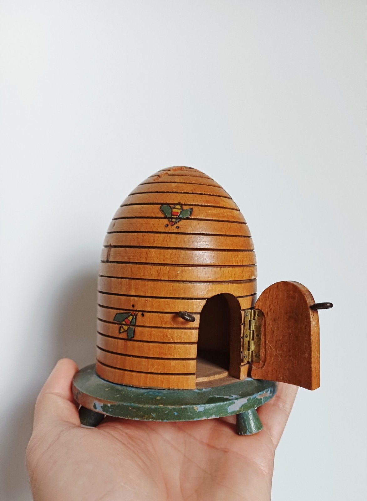 oude spaarpot bijenkorf, Ophalen of Verzenden