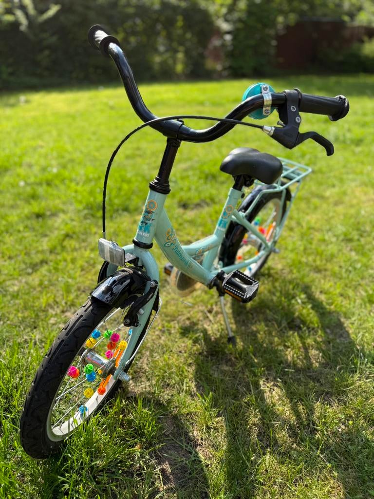 Kinderfiets Bike Fun Kids Patchwork 16”, Fietsen en Brommers, Fietsen | Kinderfietsjes, Ophalen, Zo goed als nieuw