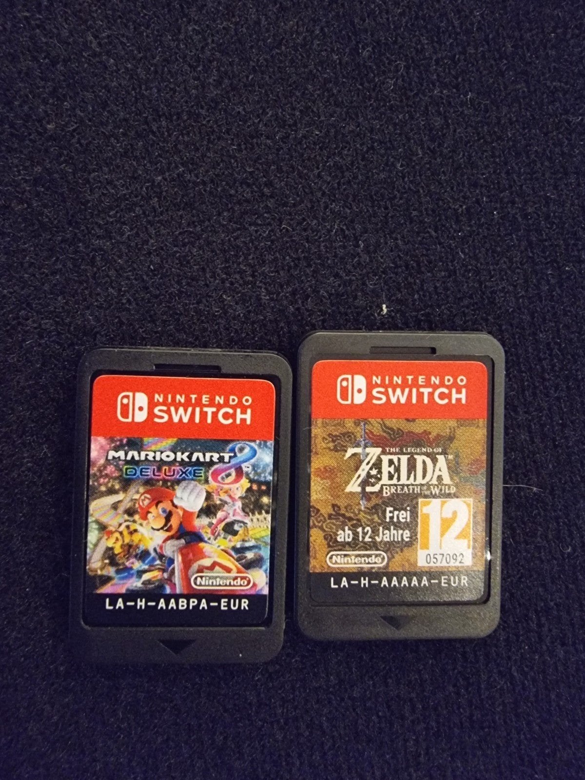 Mario Kart & Zelda Nintendo Switch spellen
The Legend of Zel, Ophalen, Gebruikt