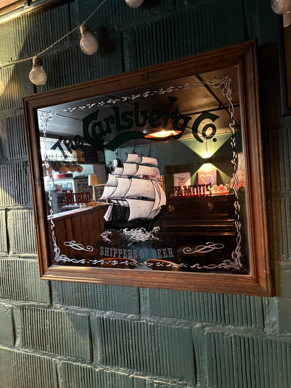Carlsberg spiegel, Antiek en Kunst, Ophalen