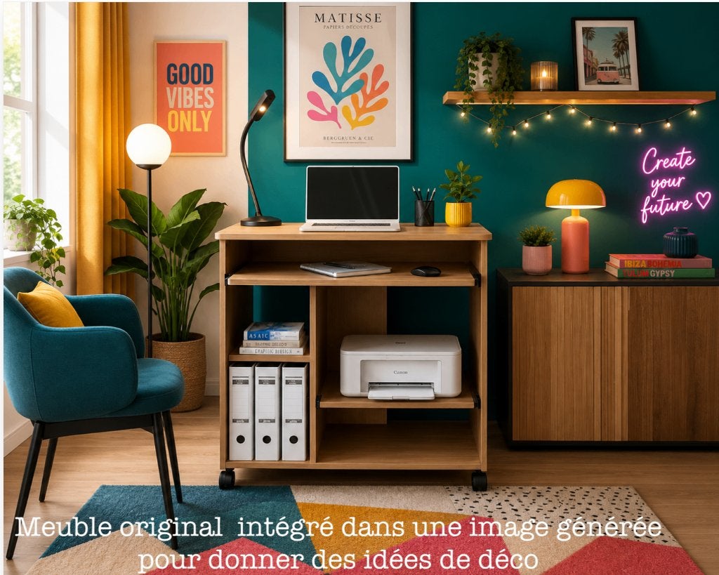 bureau, Maison & Meubles, Enlèvement, Comme neuf