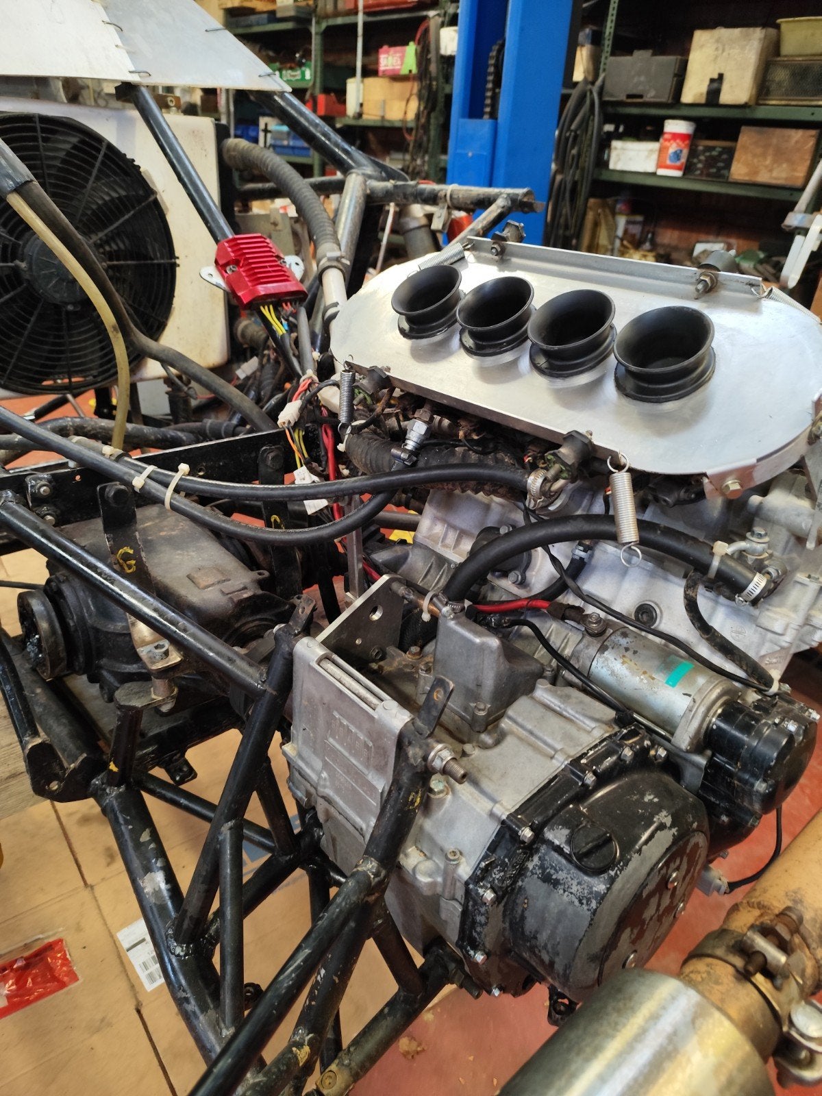A vendre moteur Hayabusa, Ophalen