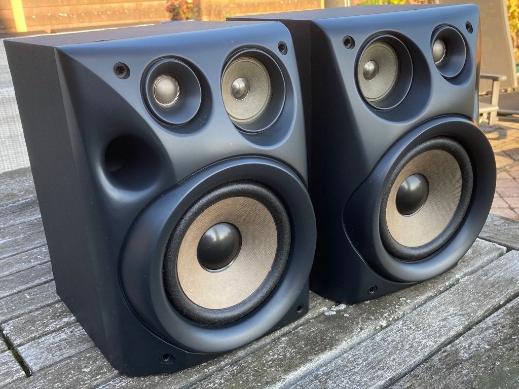Haut-parleurs JVC SP-D4, TV, Hi-fi & Vidéo, Enlèvement ou Envoi, JVC, Bass-reflex, Utilisé