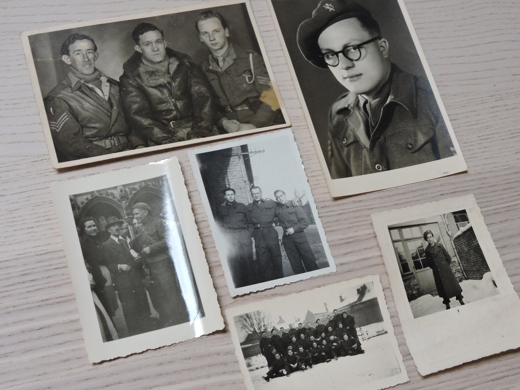 foto's (1944-1945) Brigade Piron en Belgische Fusiliers, Verzamelen, Militaria | Tweede Wereldoorlog, Overige soorten, Ophalen of Verzenden