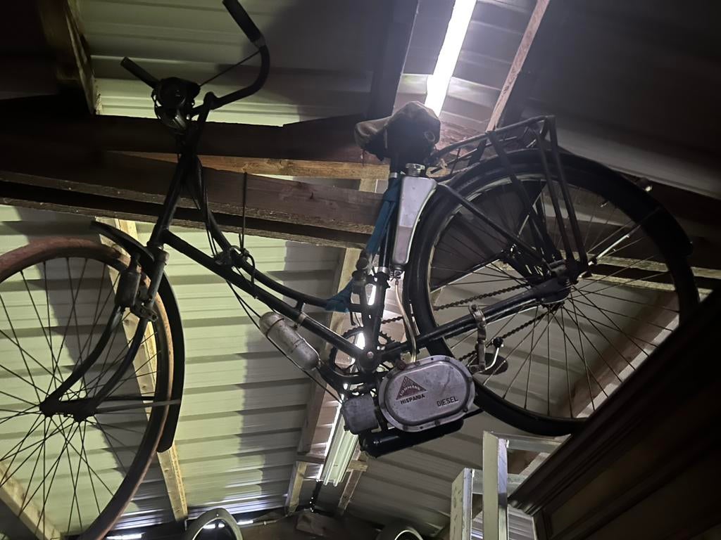 Lohmann DIESEL 18cc 1953, Fietsen en Brommers, Ophalen, Gebruikt