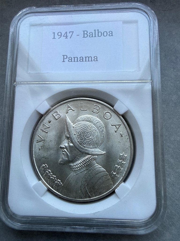 Balboa 1947 Panama, Verzenden, Zilver