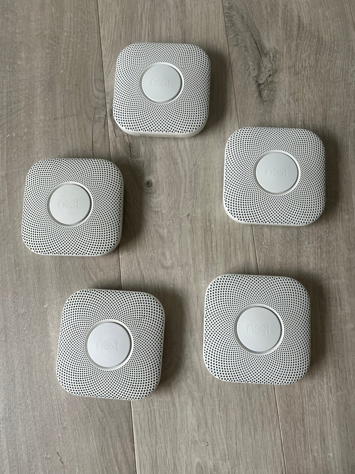 5 nest protect, Bricolage & Construction, Systèmes d'alarme, Comme neuf, Fumée, Enlèvement