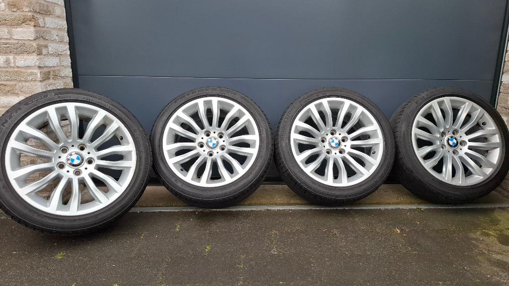 bmw originele velgen set multispaak op zomerbanden, Auto-onderdelen, Banden en Velgen, Ophalen, 18 inch, Gebruikt, Velg(en)