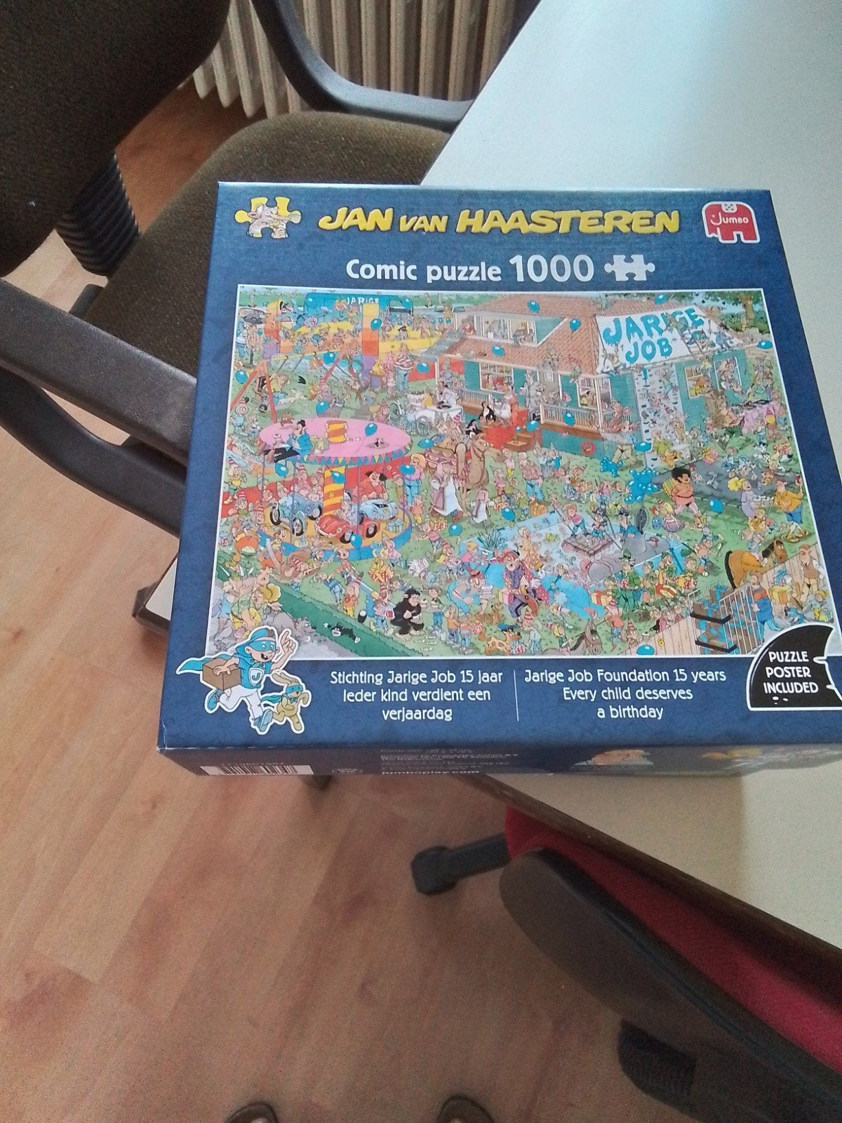 puzzel jan van haasteren. 1000 stuk, Enlèvement