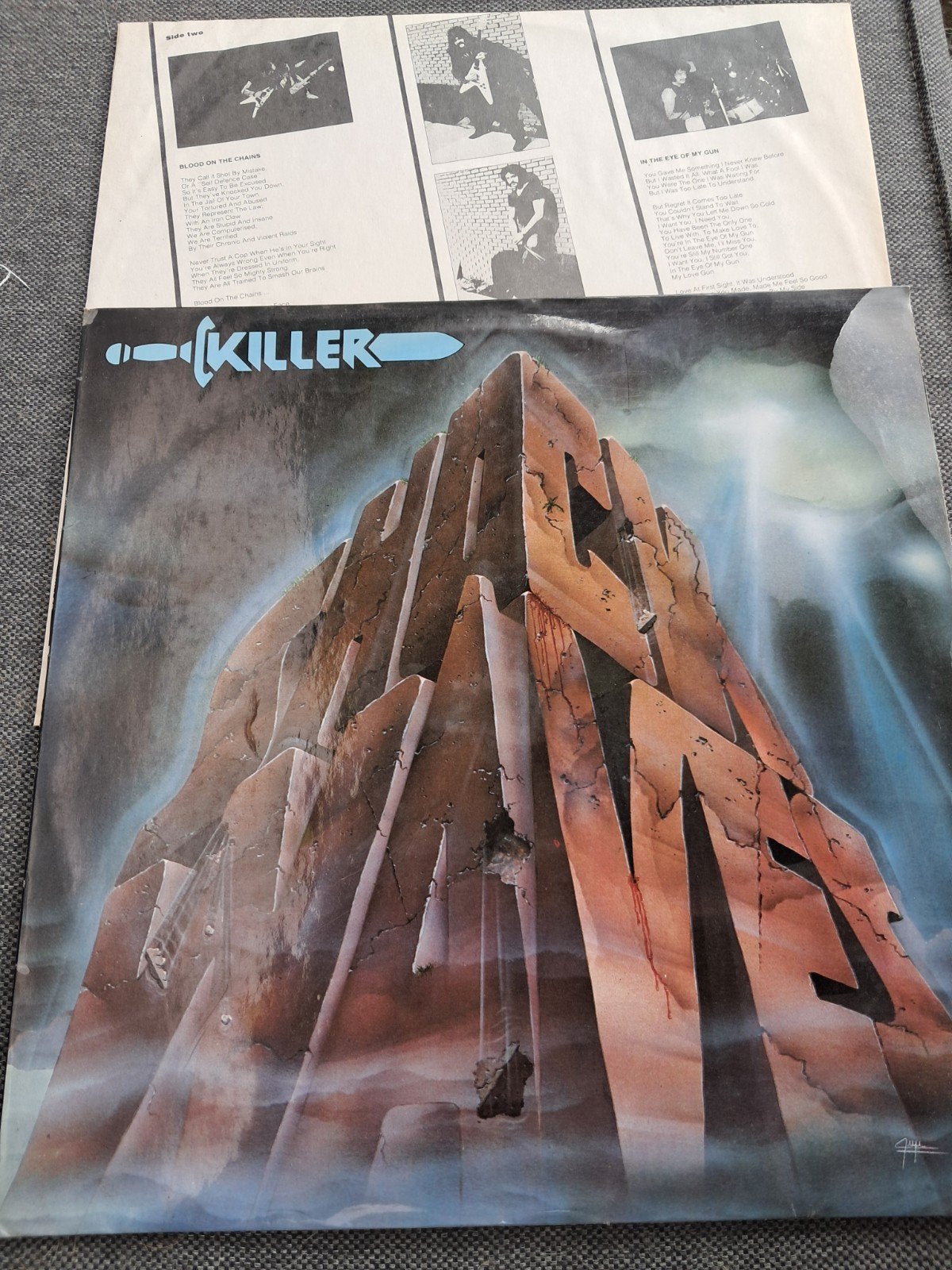 Lp Killer ( Test pressing ), CD & DVD, Vinyles | Hardrock & Metal, Enlèvement ou Envoi, Comme neuf, Hard rock, LP