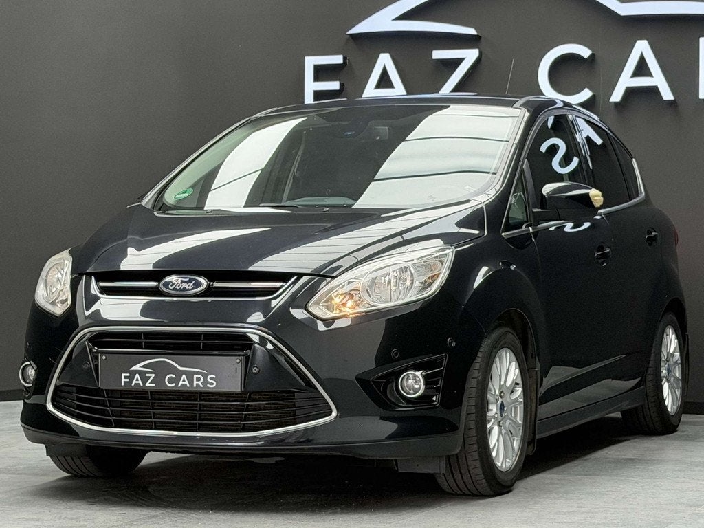 Ford C-MAX 1.6 Ti-VCT Titanium * 1ER PROP + GPS + GARANTIE *, Auto's, Ford, Voorwielaandrijving, Gebruikt, Zwart, 4 cilinders