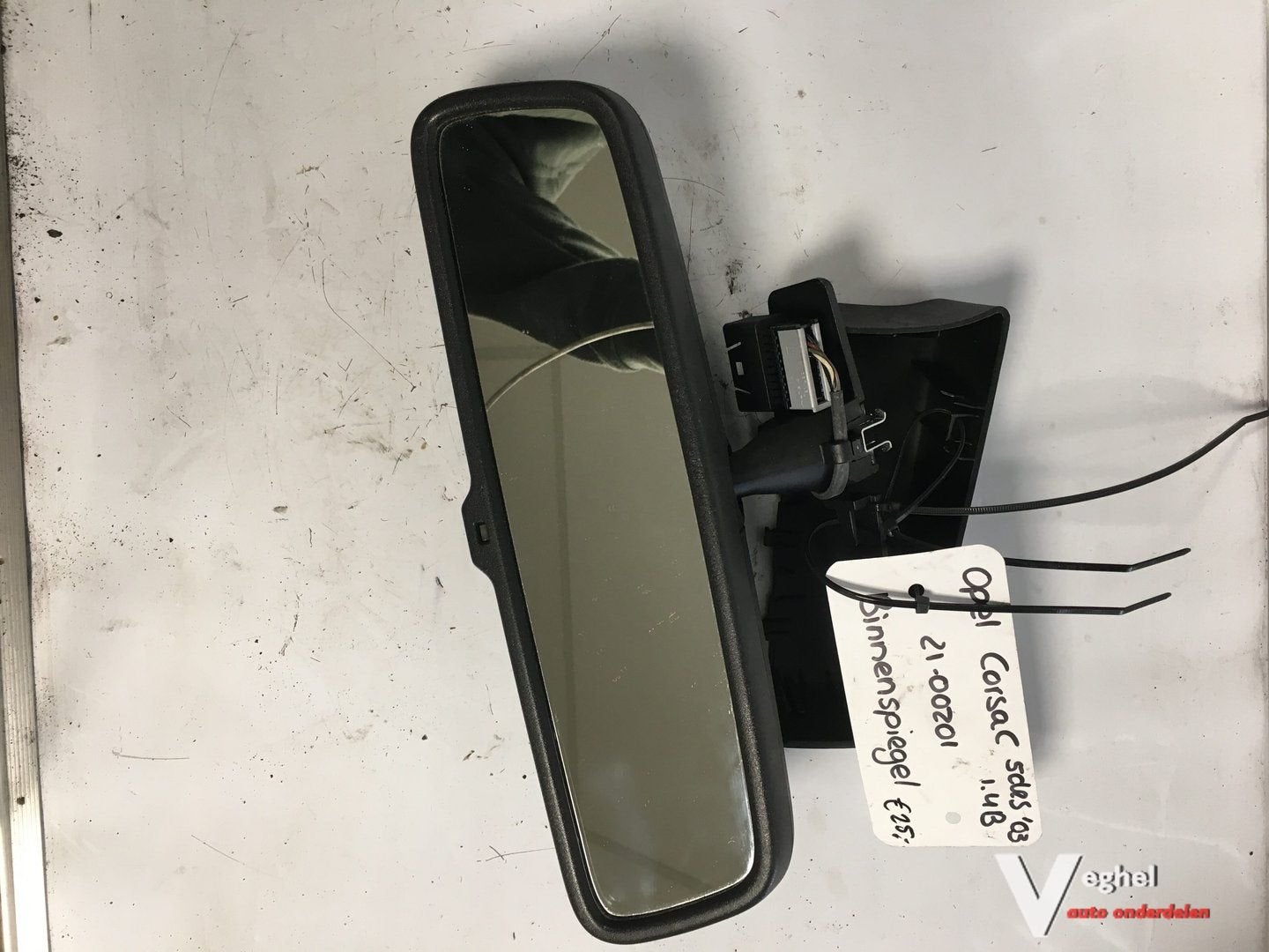 Opel Corsa C 2003 Binnenspiegel, Gebruikt, -, -, Ophalen of Verzenden