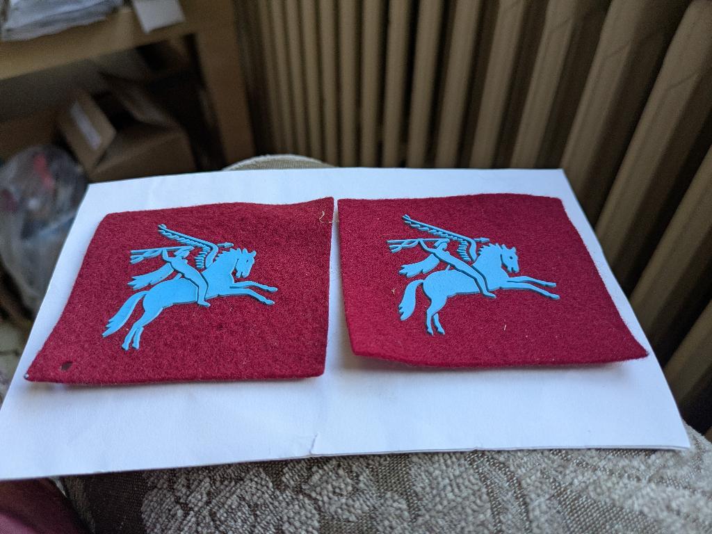 Pegasus, Ophalen of Verzenden, Landmacht, Embleem of Badge