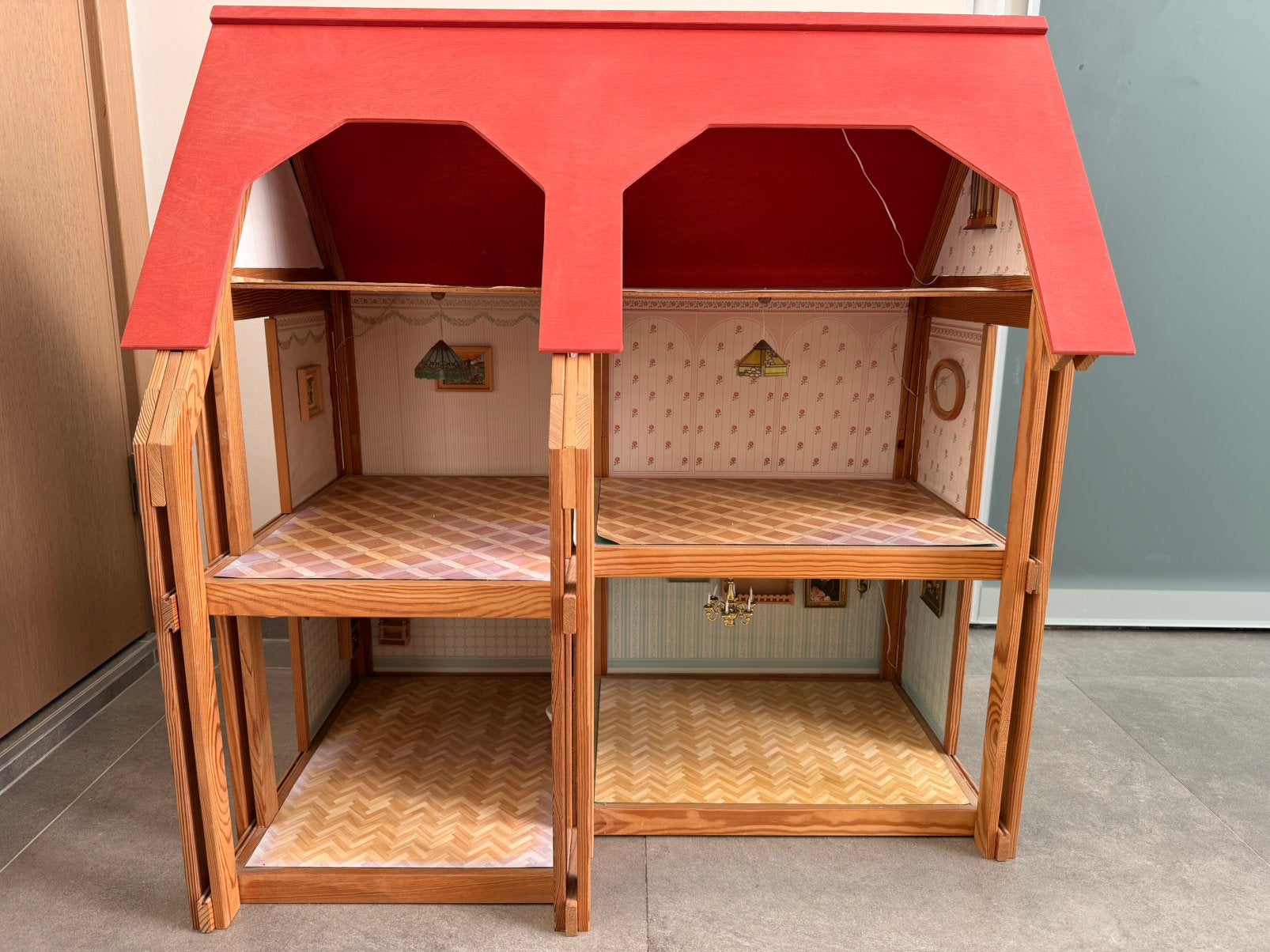 Maison de poupée en bois, Enlèvement, Utilisé, Maison de poupées
