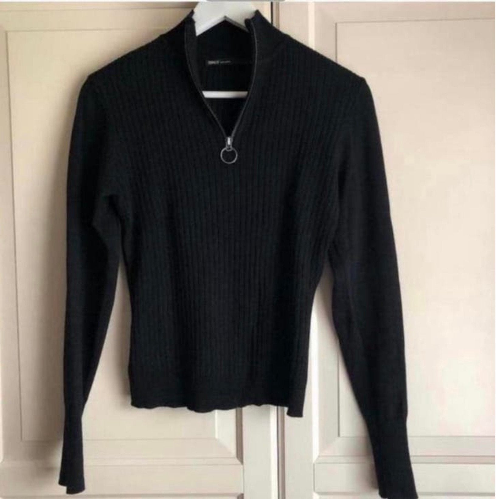 Only Our Story damestrui, Kleding | Dames, Truien en Vesten, Ophalen, Zo goed als nieuw, Zwart