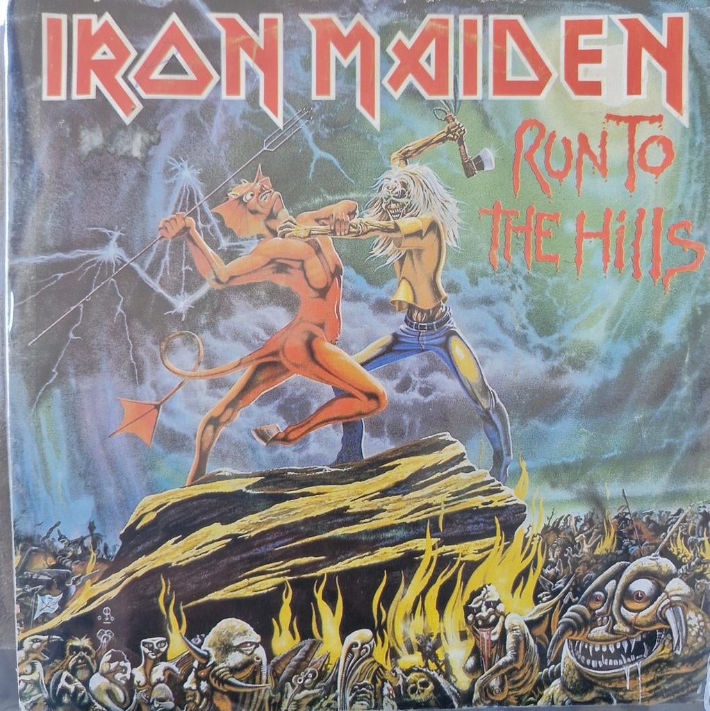 45e single d'Iron Maiden, « Run To The Hills », Enlèvement ou Envoi, Single