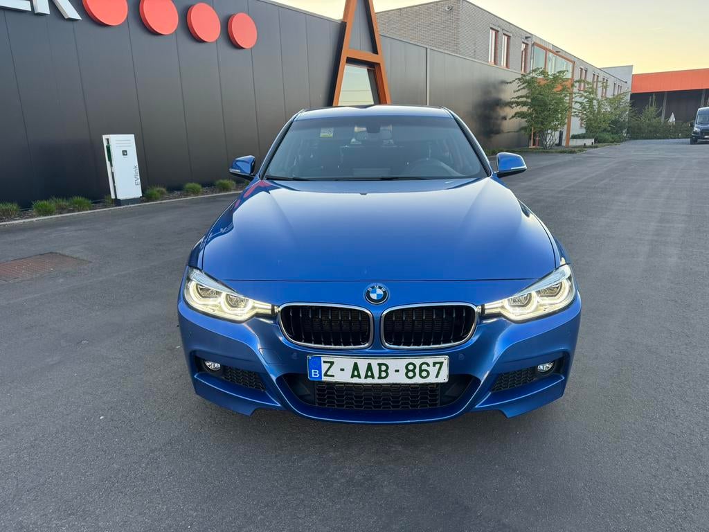Bmw 3 F30 | 2.0diesel | Automaat | MPack | Lci | 80dkm | Led, Auto's, Automaat, Achterwielaandrijving, 4 cilinders, Blauw