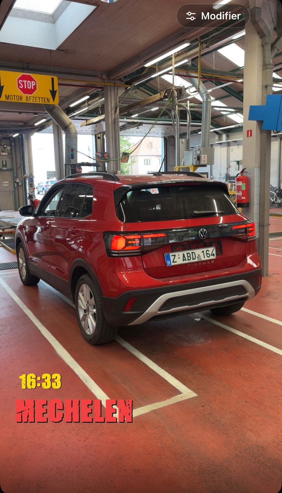 Service location plaque Z / Z-Platen Dienst Express 24H max!, Ophalen