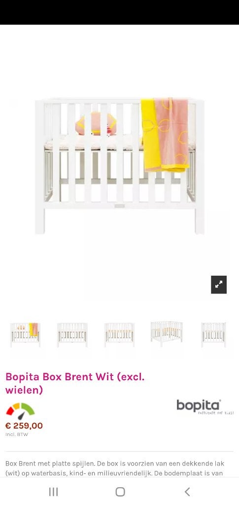 Lit bébé et table à langer, Enfants & Bébés, Chambre d'enfant | Chambres d'enfant complètes, Enlèvement, Comme neuf