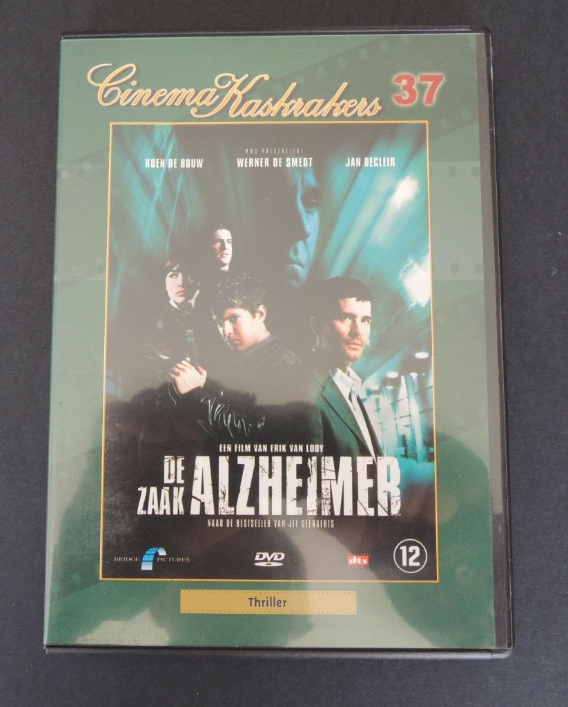 "De Zaak Alzheimer", DVD, 2003, Jan Decleir, Koen De Bouw, Maffia en Misdaad, Nederlands, Zo goed als nieuw, Vanaf 12 jaar