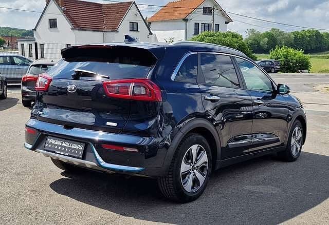 Kia Niro 1.6 GDi PHEV Fusion DCT / CUIR / ACC / CAMERA, Auto's, Kia, Automaat, Euro 6, 1580 cc, Blauw