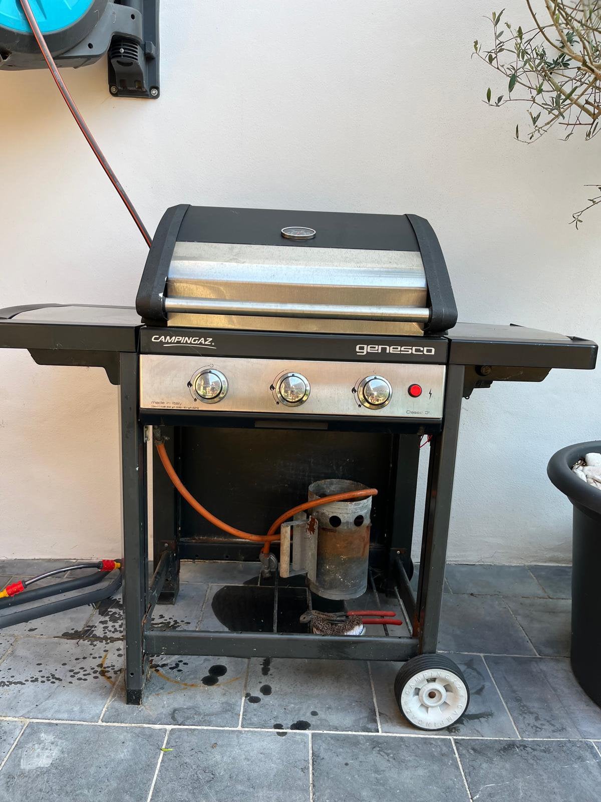 Gas BBQ, Tuin en Terras, Ophalen, Gebruikt