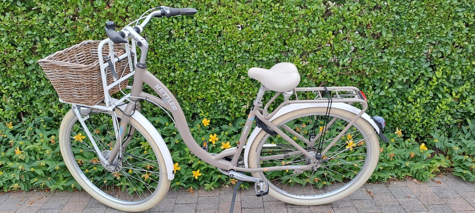 Modieuze damesfiets KETTLER  bredere banden, 7 versnellimgen, Ophalen