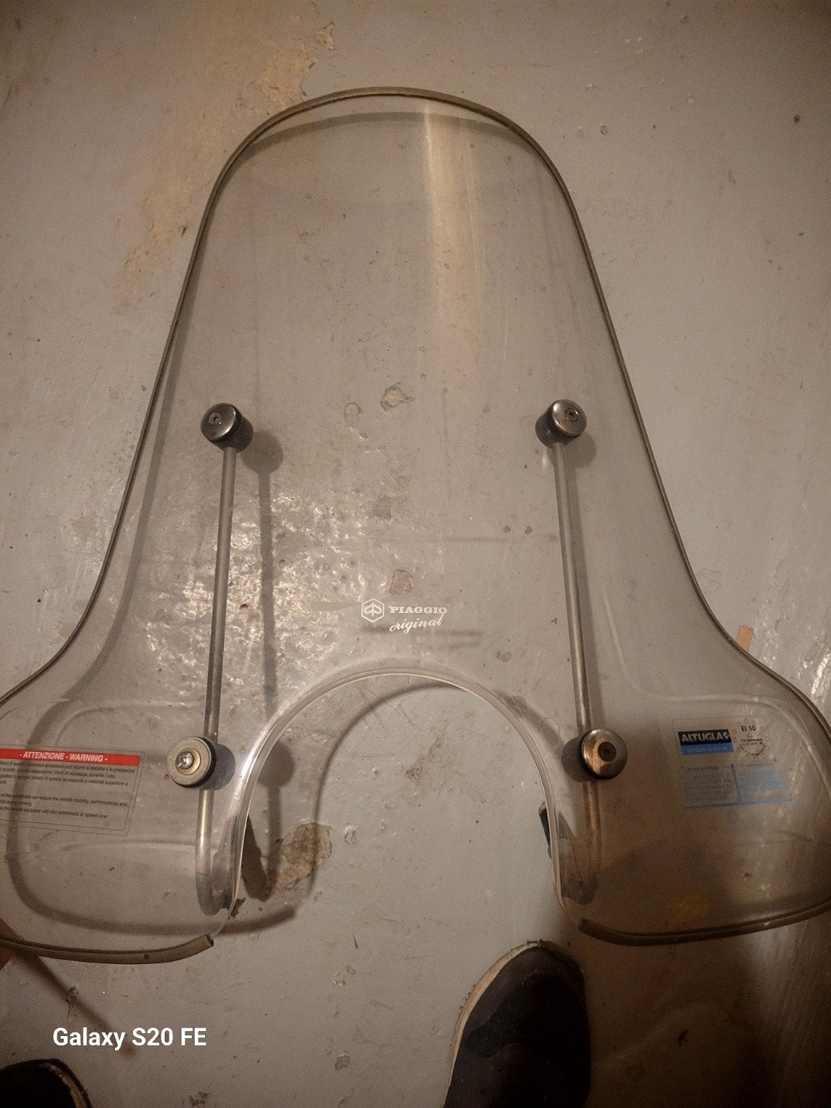 Coupe-vent vespa original.